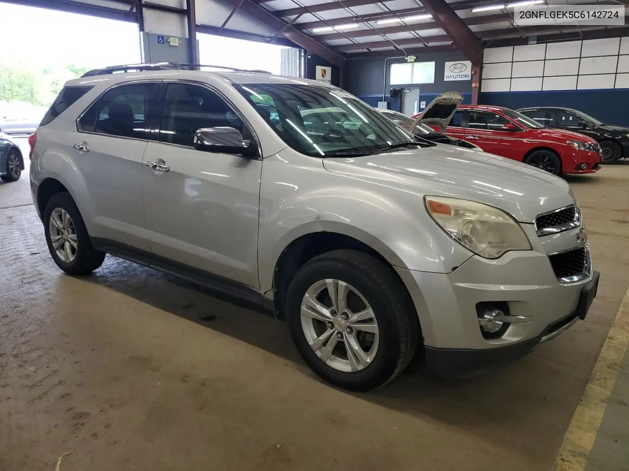 2012 Chevrolet Equinox Ltz VIN: 2GNFLGEK5C6142724 Lot: 57130465