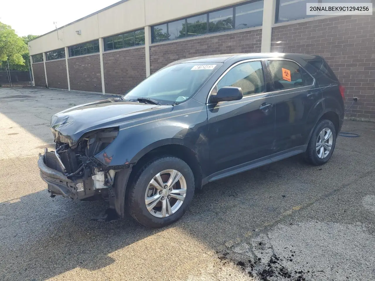 2012 Chevrolet Equinox Ls VIN: 2GNALBEK9C1294256 Lot: 60165485