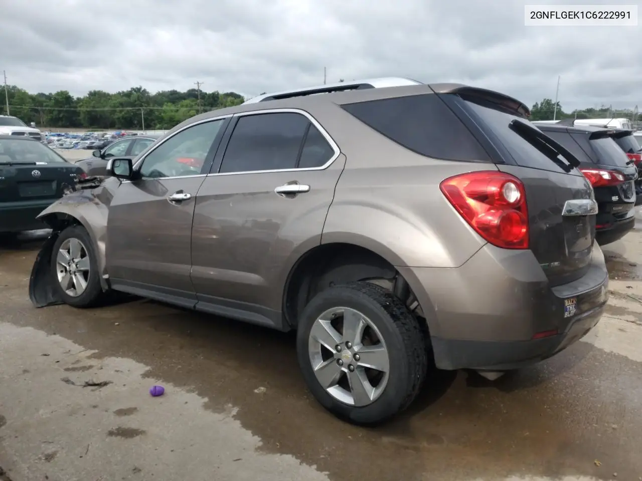 2012 Chevrolet Equinox Ltz VIN: 2GNFLGEK1C6222991 Lot: 61499905
