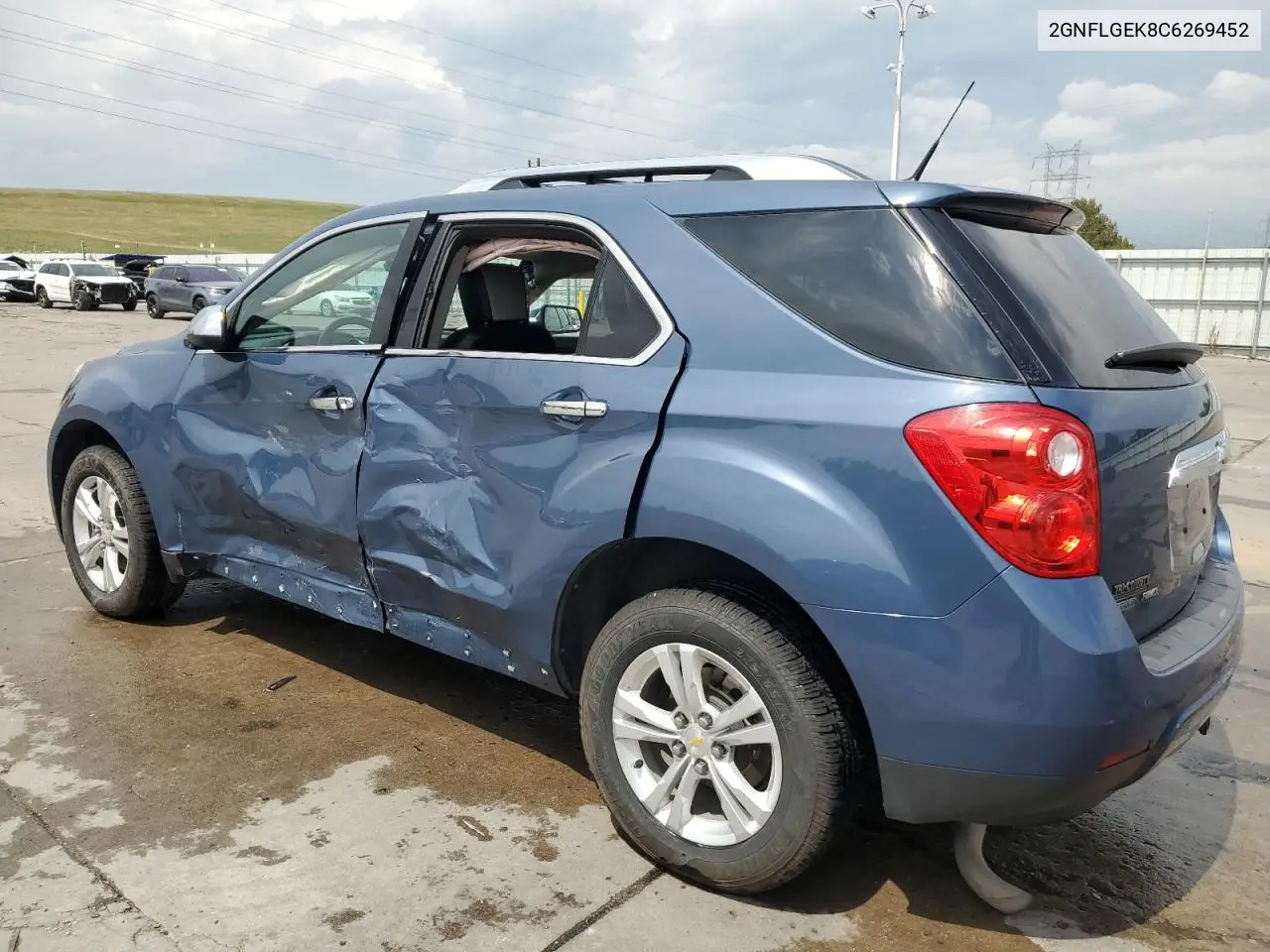 2012 Chevrolet Equinox Ltz VIN: 2GNFLGEK8C6269452 Lot: 61975805