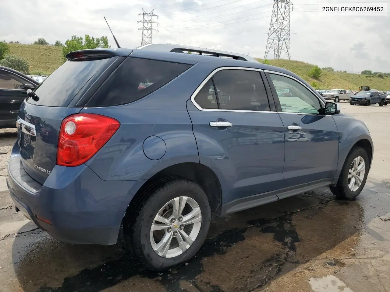 2012 Chevrolet Equinox Ltz VIN: 2GNFLGEK8C6269452 Lot: 61975805