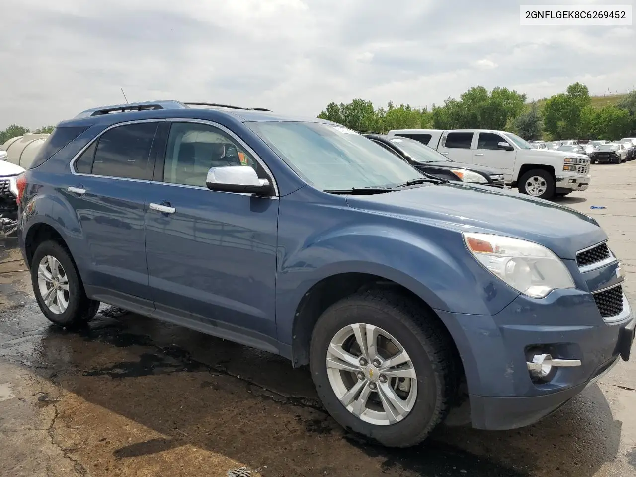 2012 Chevrolet Equinox Ltz VIN: 2GNFLGEK8C6269452 Lot: 61975805