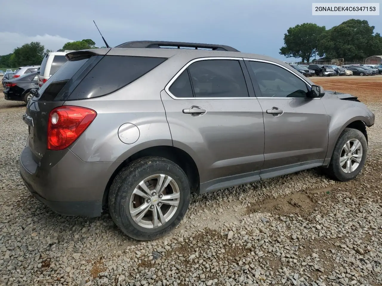 2012 Chevrolet Equinox Lt VIN: 2GNALDEK4C6347153 Lot: 62532275
