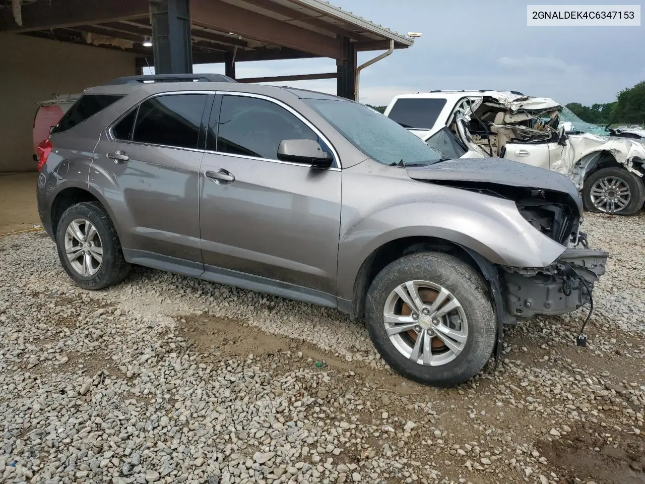 2012 Chevrolet Equinox Lt VIN: 2GNALDEK4C6347153 Lot: 62532275