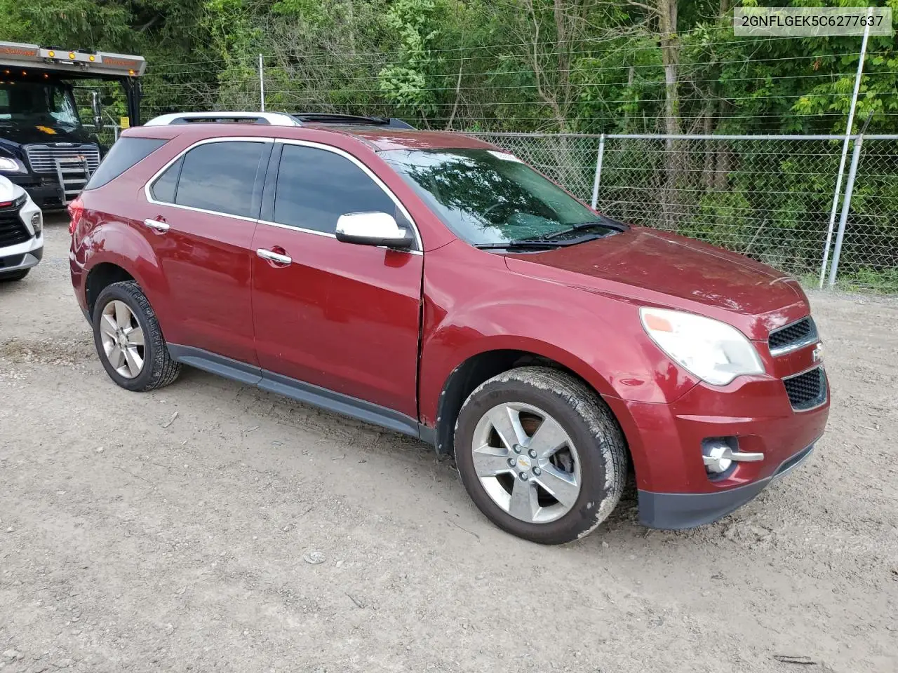 2012 Chevrolet Equinox Ltz VIN: 2GNFLGEK5C6277637 Lot: 62885345