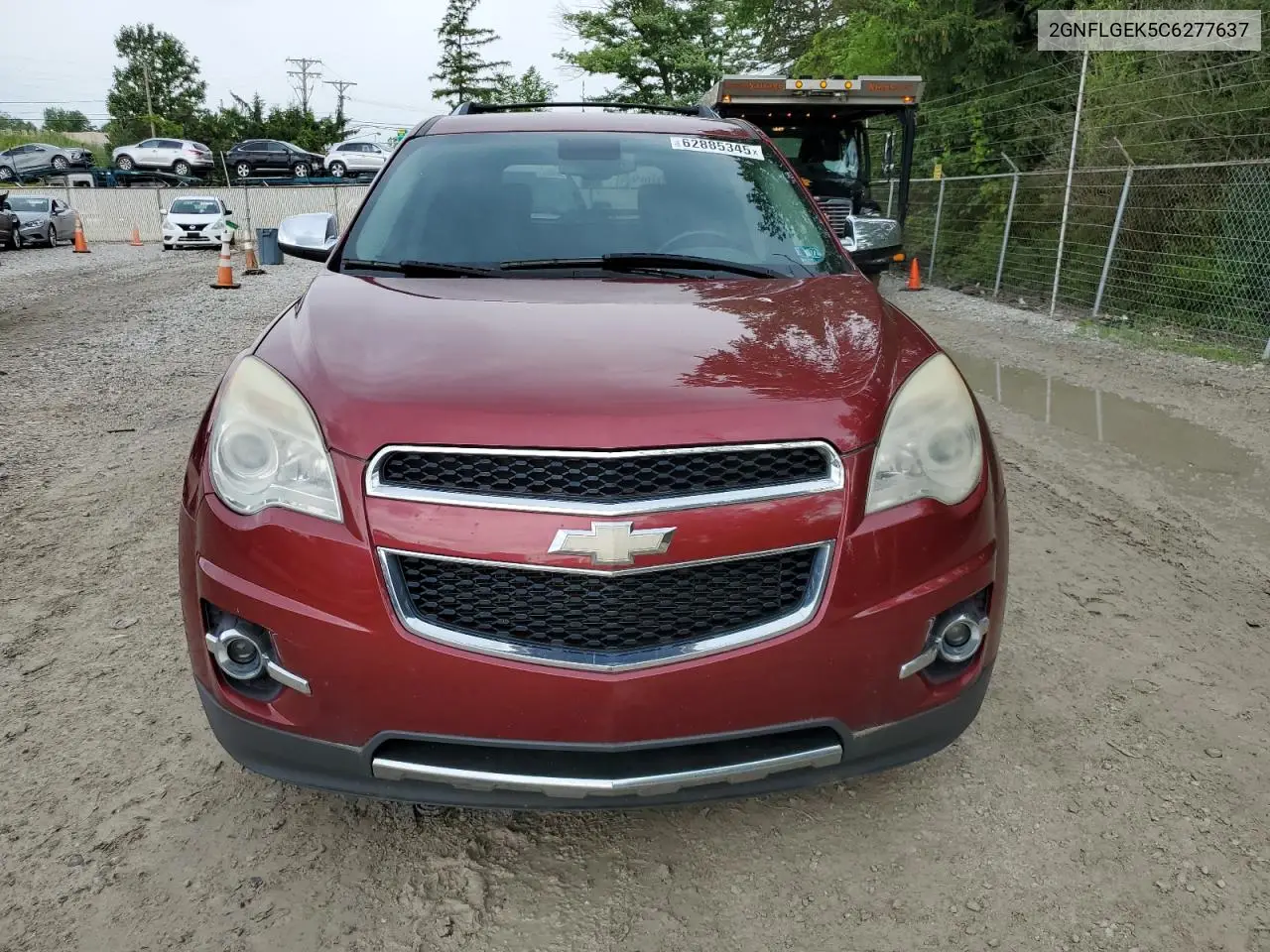 2012 Chevrolet Equinox Ltz VIN: 2GNFLGEK5C6277637 Lot: 62885345
