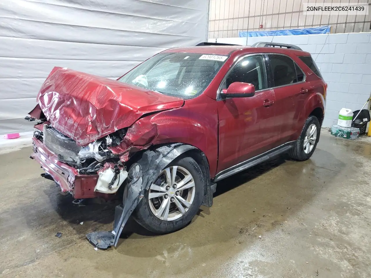 2012 Chevrolet Equinox Lt VIN: 2GNFLEEK2C6241439 Lot: 62901265