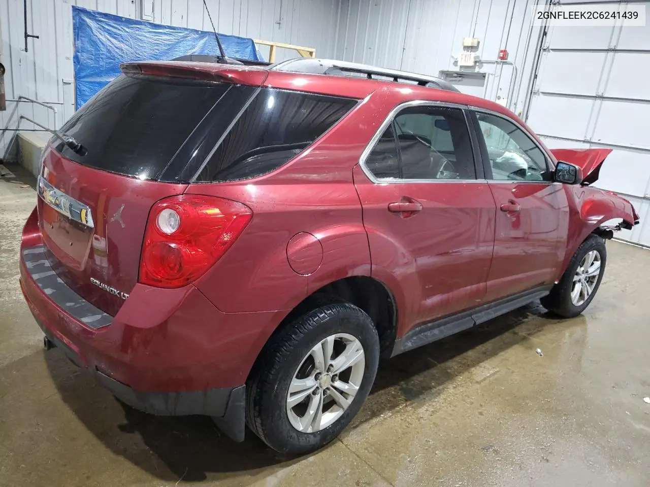 2012 Chevrolet Equinox Lt VIN: 2GNFLEEK2C6241439 Lot: 62901265