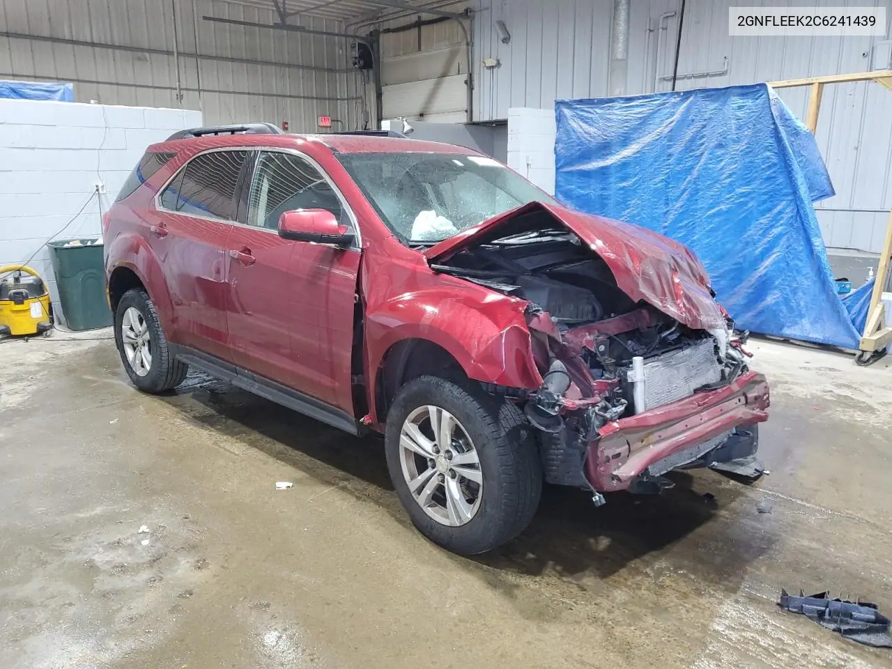 2012 Chevrolet Equinox Lt VIN: 2GNFLEEK2C6241439 Lot: 62901265