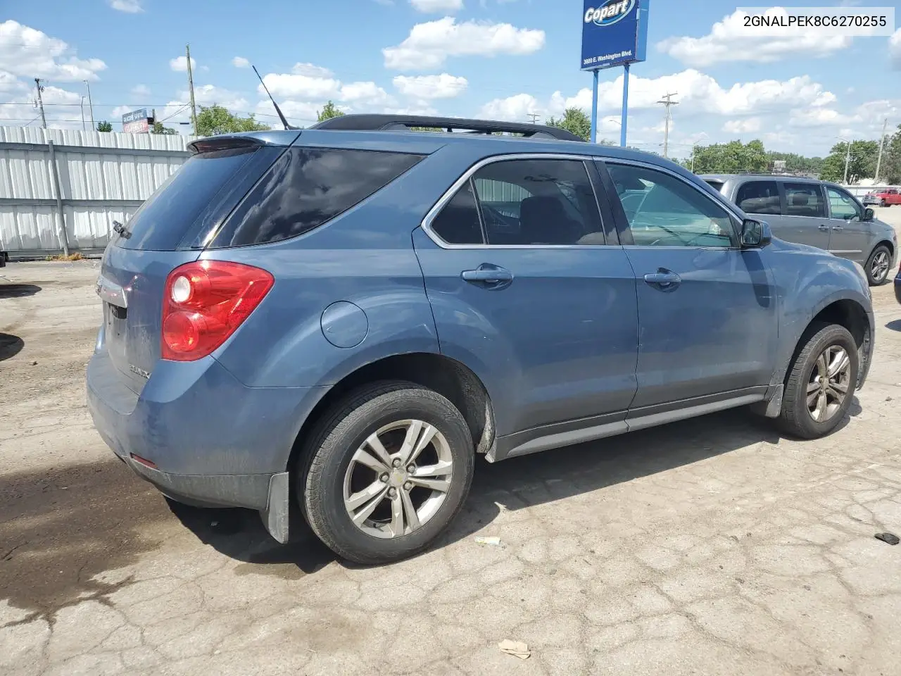 2012 Chevrolet Equinox Lt VIN: 2GNALPEK8C6270255 Lot: 63098085
