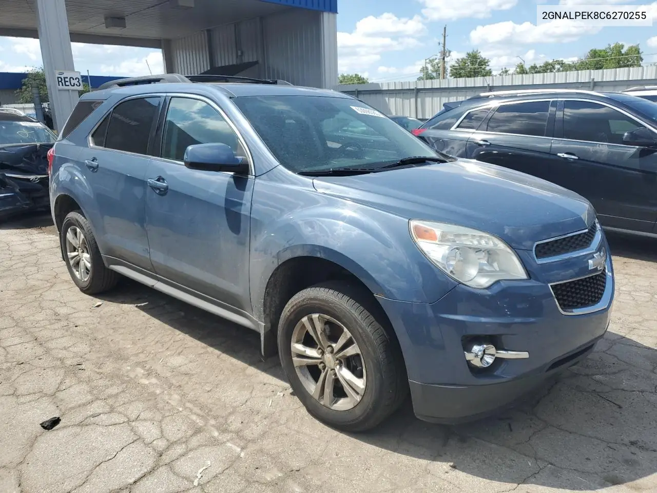 2012 Chevrolet Equinox Lt VIN: 2GNALPEK8C6270255 Lot: 63098085
