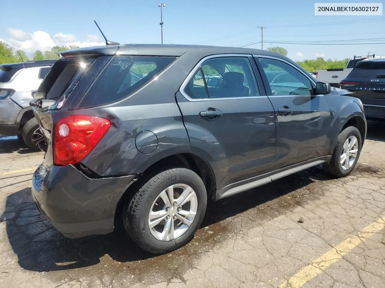 2013 Chevrolet Equinox Ls VIN: 2GNALBEK1D6302127 Lot: 56487775