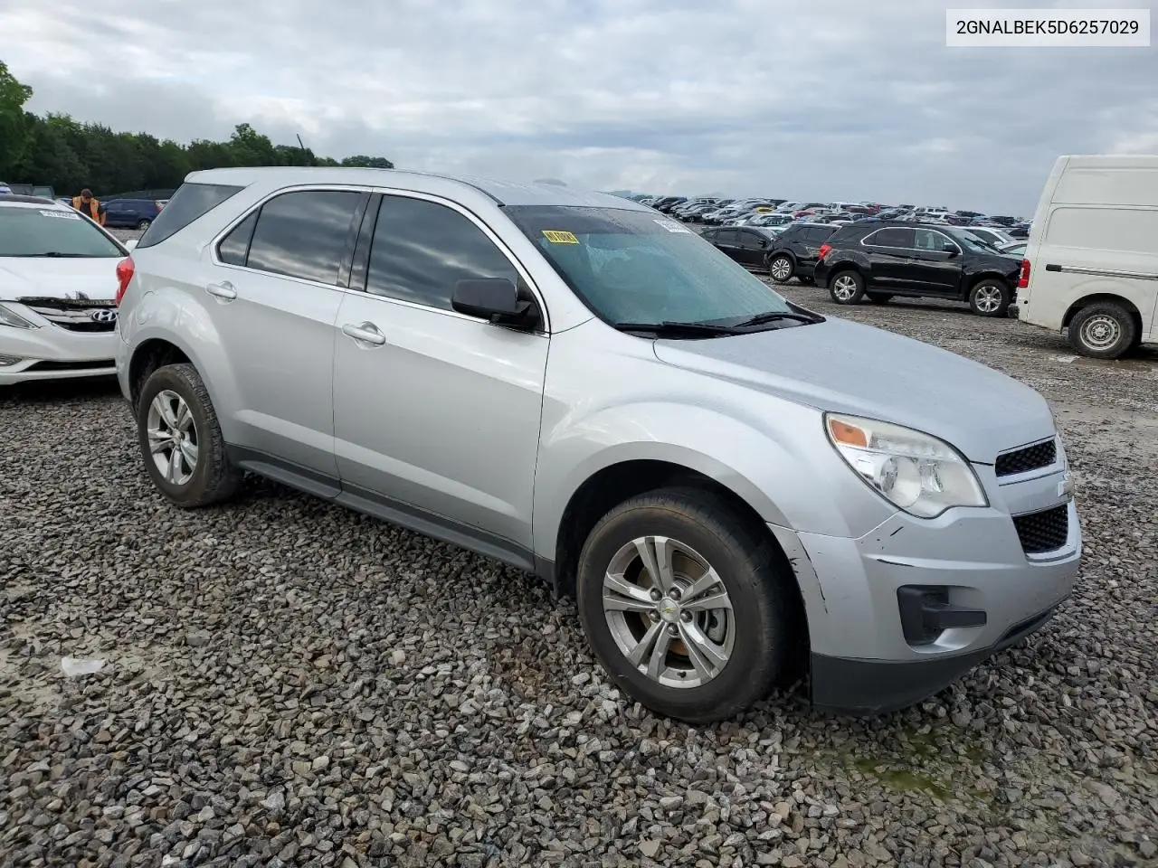 2013 Chevrolet Equinox Ls VIN: 2GNALBEK5D6257029 Lot: 56598575