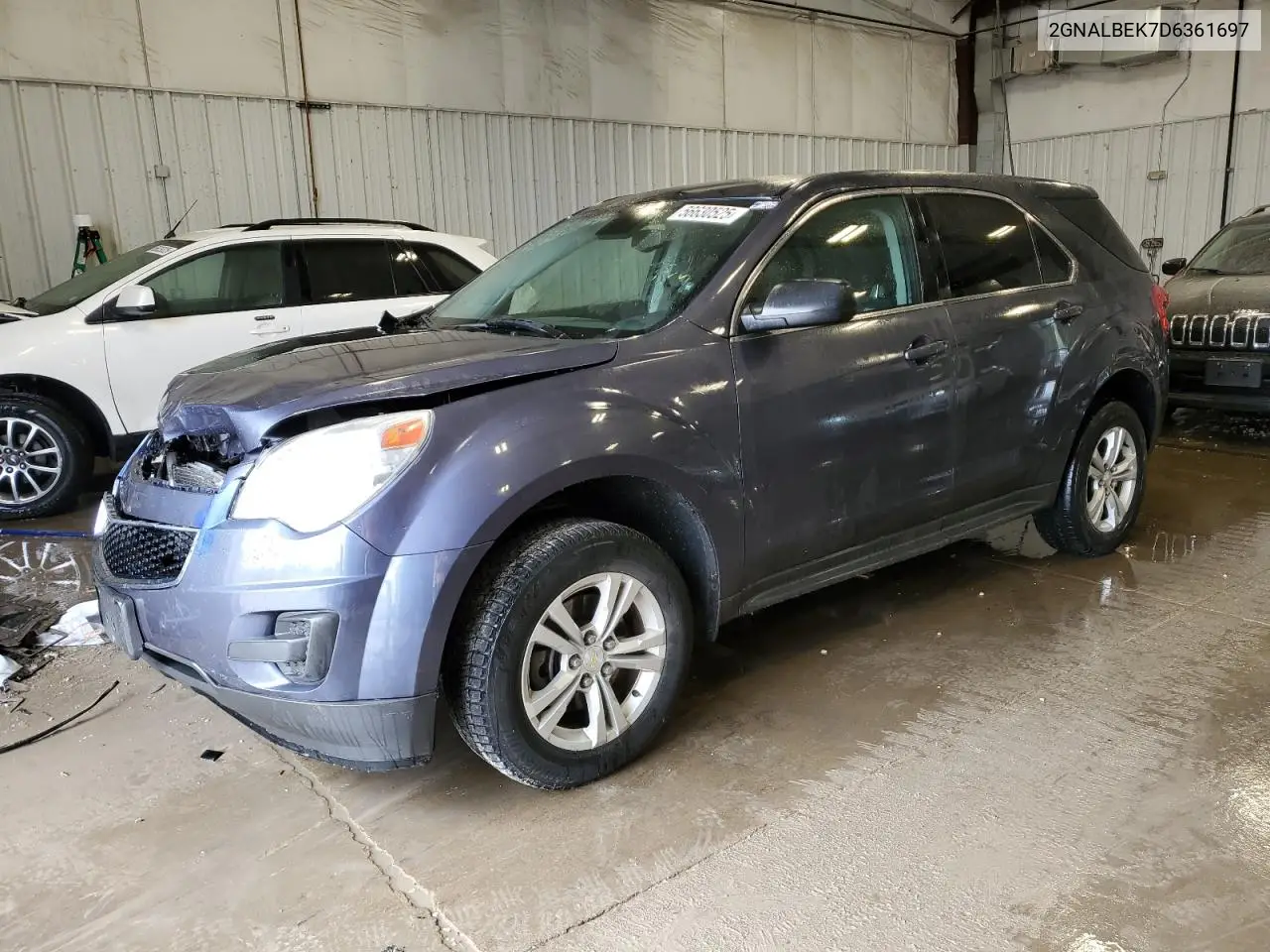 2013 Chevrolet Equinox Ls VIN: 2GNALBEK7D6361697 Lot: 56630525