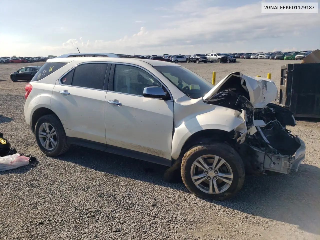 2013 Chevrolet Equinox Ltz VIN: 2GNALFEK6D1179137 Lot: 56837525
