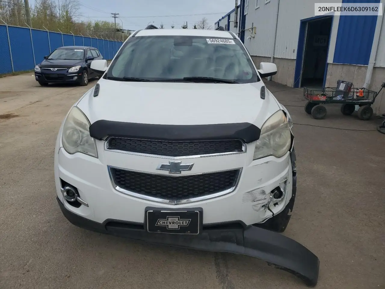 2013 Chevrolet Equinox Lt VIN: 2GNFLEEK6D6309162 Lot: 56924685