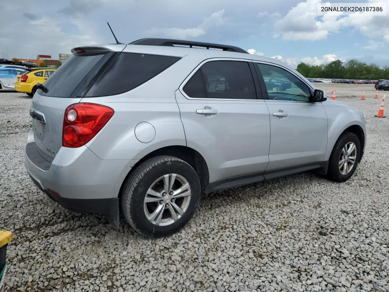 2013 Chevrolet Equinox Lt VIN: 2GNALDEK2D6187386 Lot: 56927165