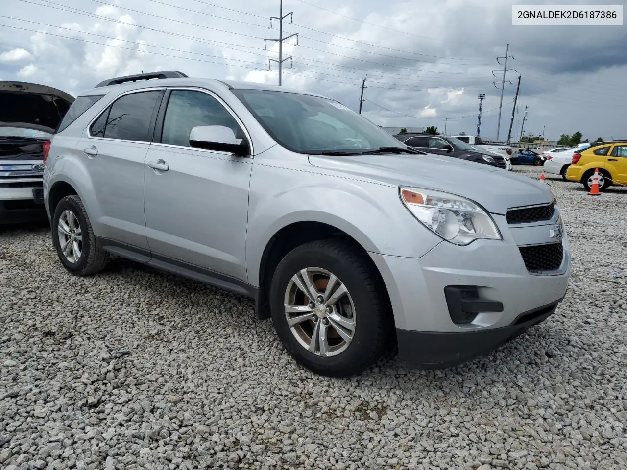 2013 Chevrolet Equinox Lt VIN: 2GNALDEK2D6187386 Lot: 56927165