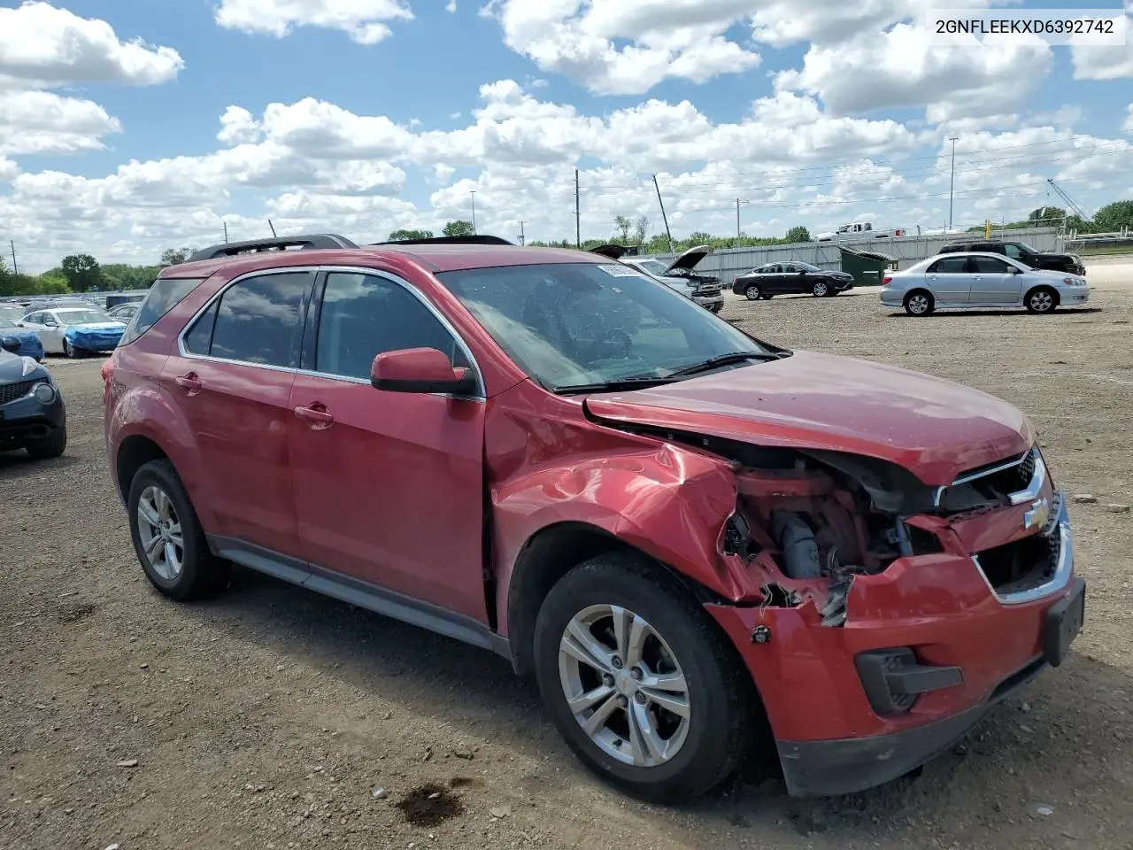 2013 Chevrolet Equinox Lt VIN: 2GNFLEEKXD6392742 Lot: 56967985