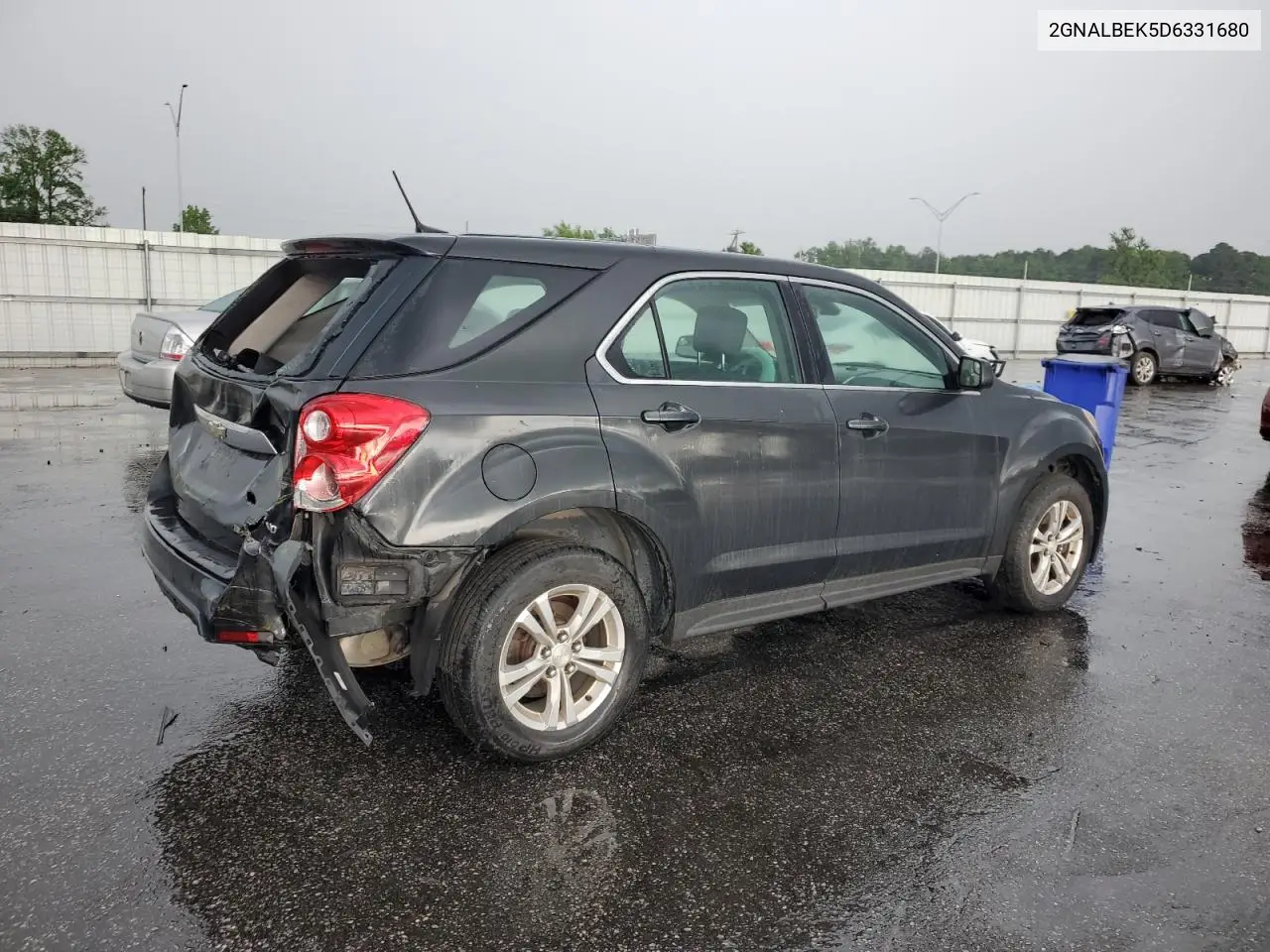 2013 Chevrolet Equinox Ls VIN: 2GNALBEK5D6331680 Lot: 57102025