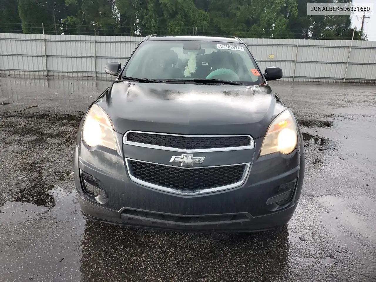 2013 Chevrolet Equinox Ls VIN: 2GNALBEK5D6331680 Lot: 57102025