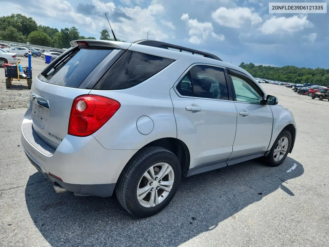 2013 Chevrolet Equinox Lt VIN: 2GNFLDE39D6121335 Lot: 61975075