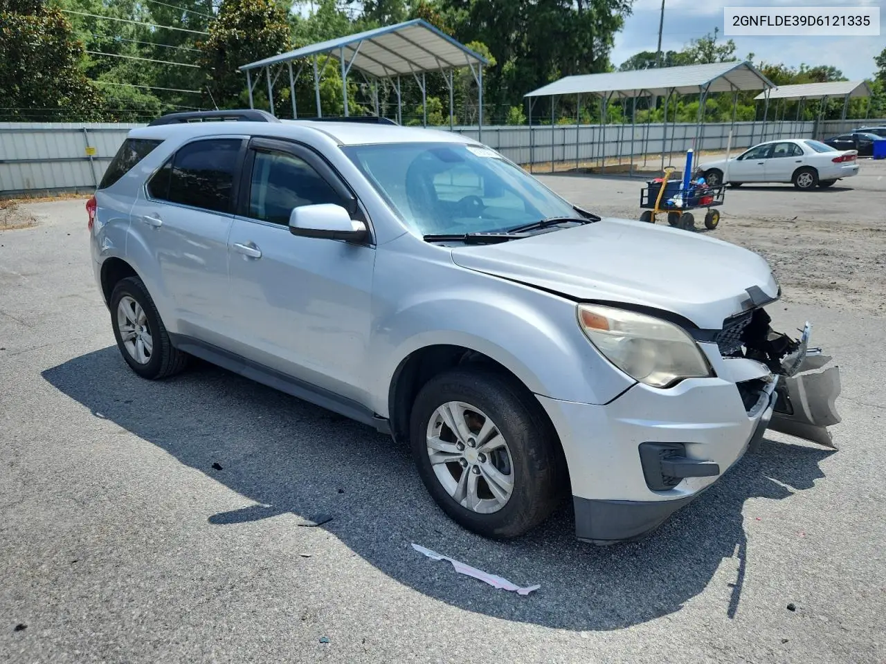 2013 Chevrolet Equinox Lt VIN: 2GNFLDE39D6121335 Lot: 61975075