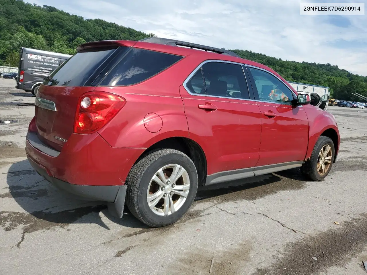2013 Chevrolet Equinox Lt VIN: 2GNFLEEK7D6290914 Lot: 62320275