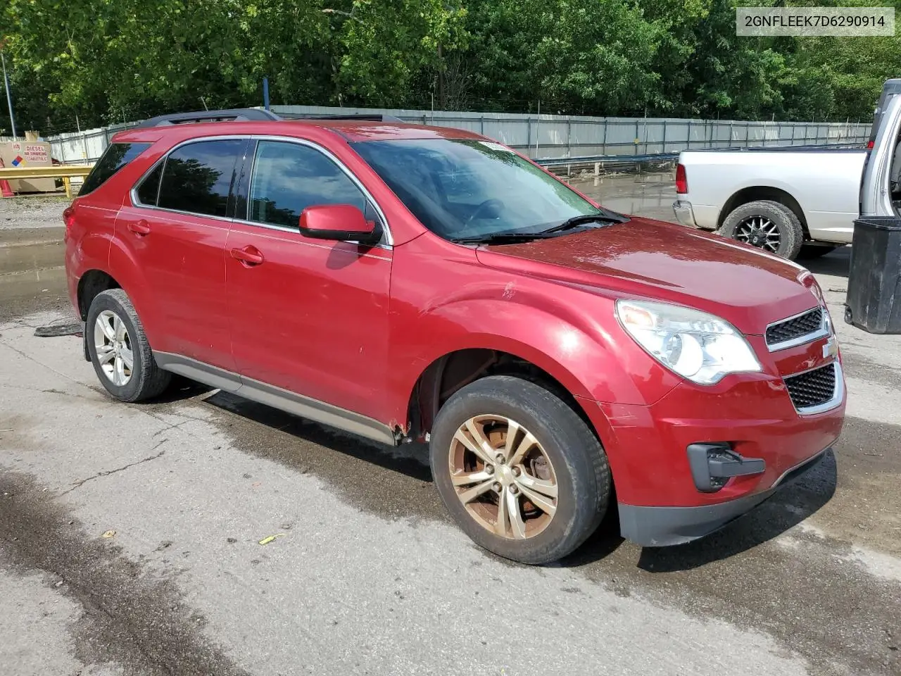 2013 Chevrolet Equinox Lt VIN: 2GNFLEEK7D6290914 Lot: 62320275