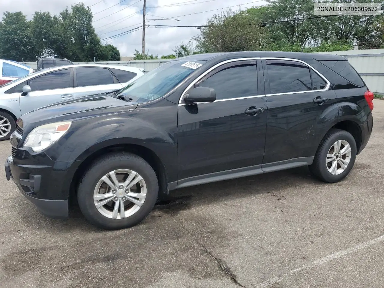 2013 Chevrolet Equinox Ls VIN: 2GNALBEK2D6309572 Lot: 62880515