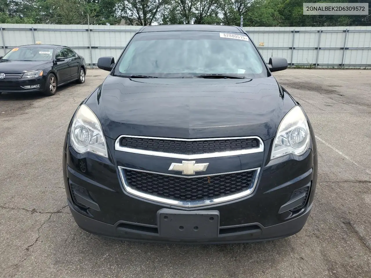 2013 Chevrolet Equinox Ls VIN: 2GNALBEK2D6309572 Lot: 62880515