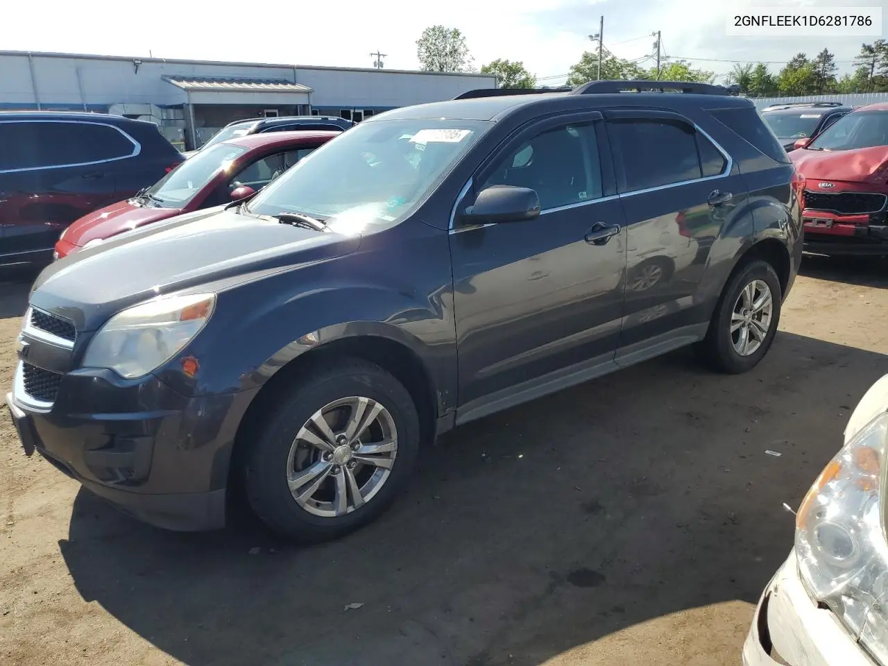 2013 Chevrolet Equinox Lt VIN: 2GNFLEEK1D6281786 Lot: 62882885
