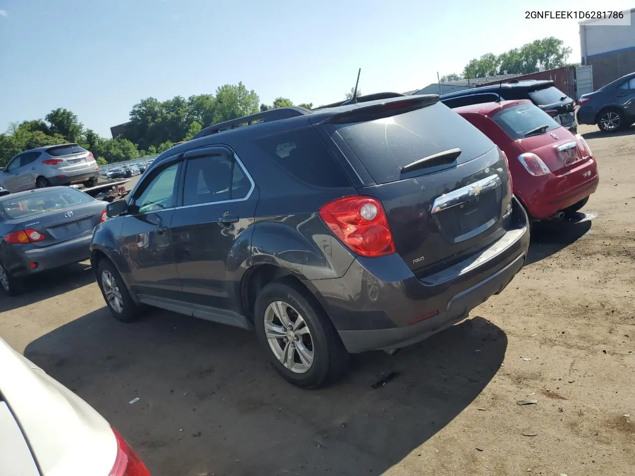 2013 Chevrolet Equinox Lt VIN: 2GNFLEEK1D6281786 Lot: 62882885