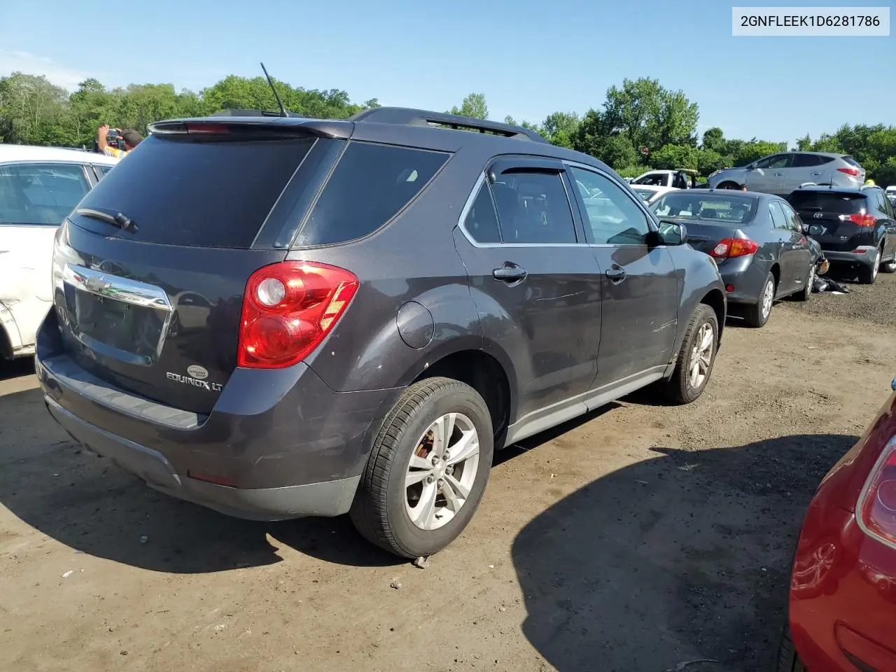 2013 Chevrolet Equinox Lt VIN: 2GNFLEEK1D6281786 Lot: 62882885