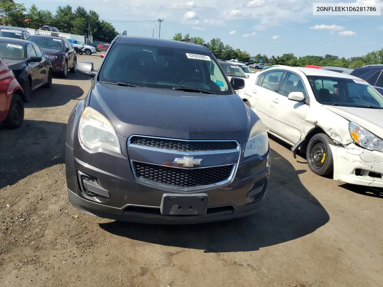 2013 Chevrolet Equinox Lt VIN: 2GNFLEEK1D6281786 Lot: 62882885