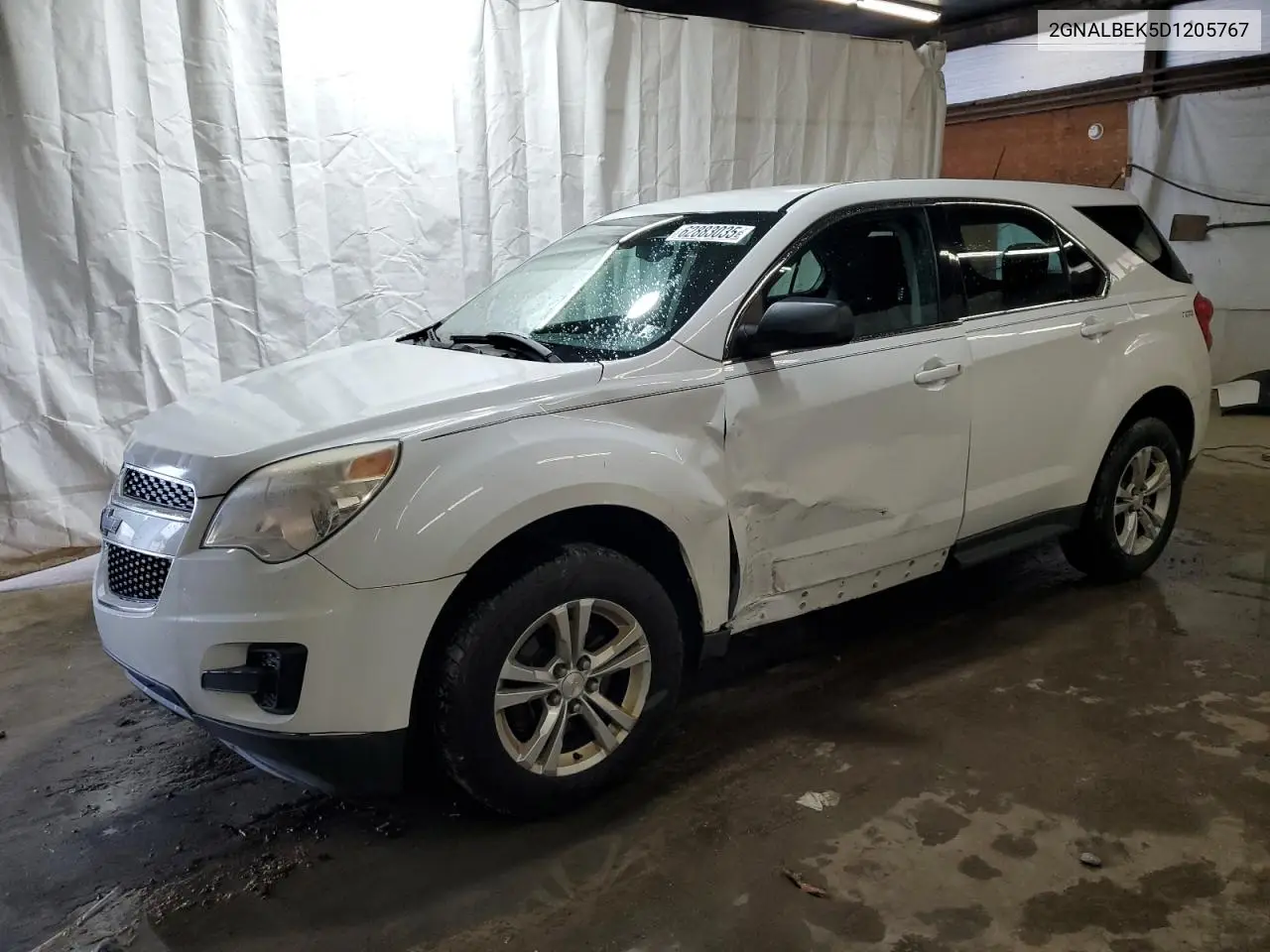 2013 Chevrolet Equinox Ls VIN: 2GNALBEK5D1205767 Lot: 62883035