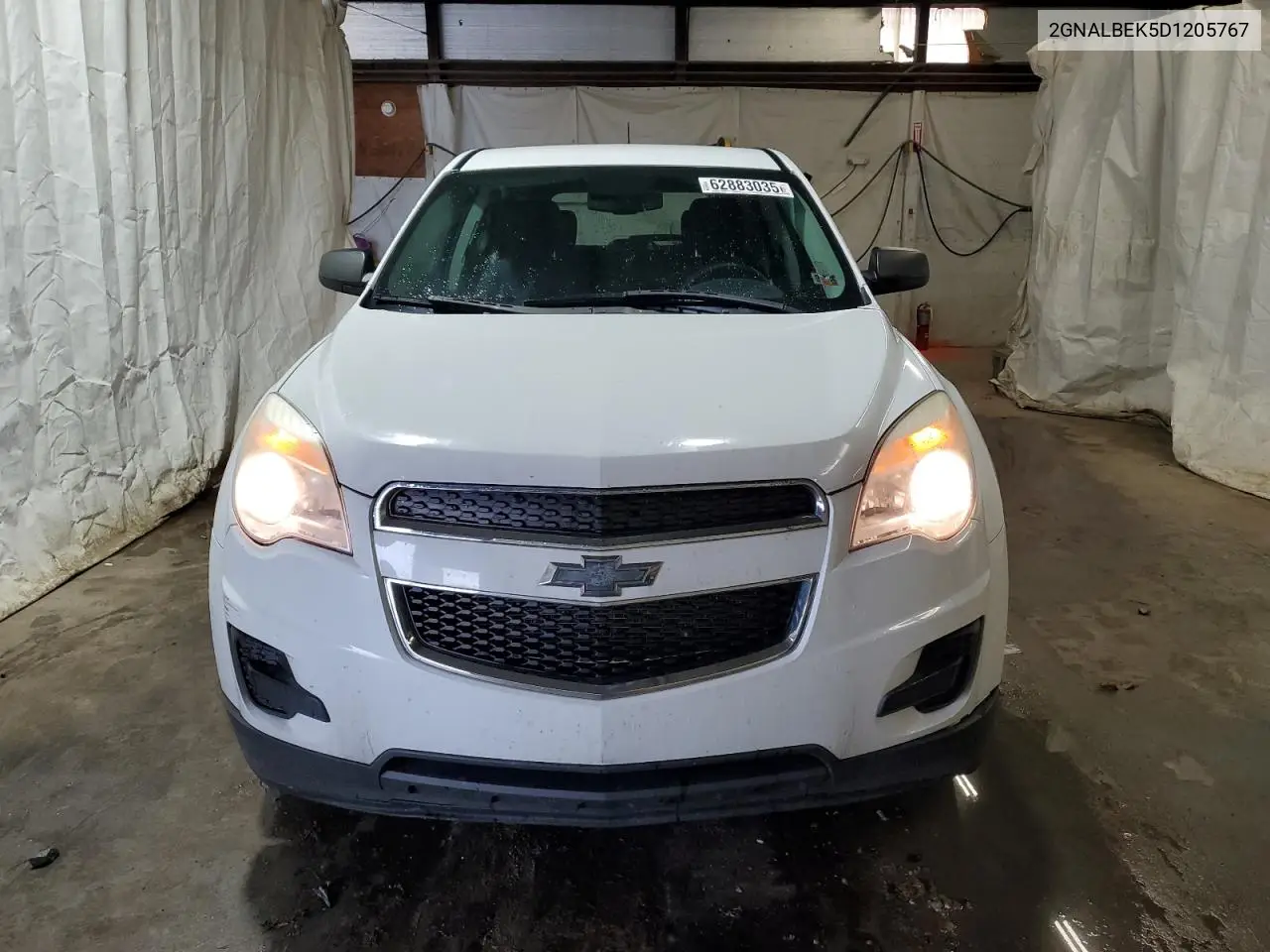 2013 Chevrolet Equinox Ls VIN: 2GNALBEK5D1205767 Lot: 62883035