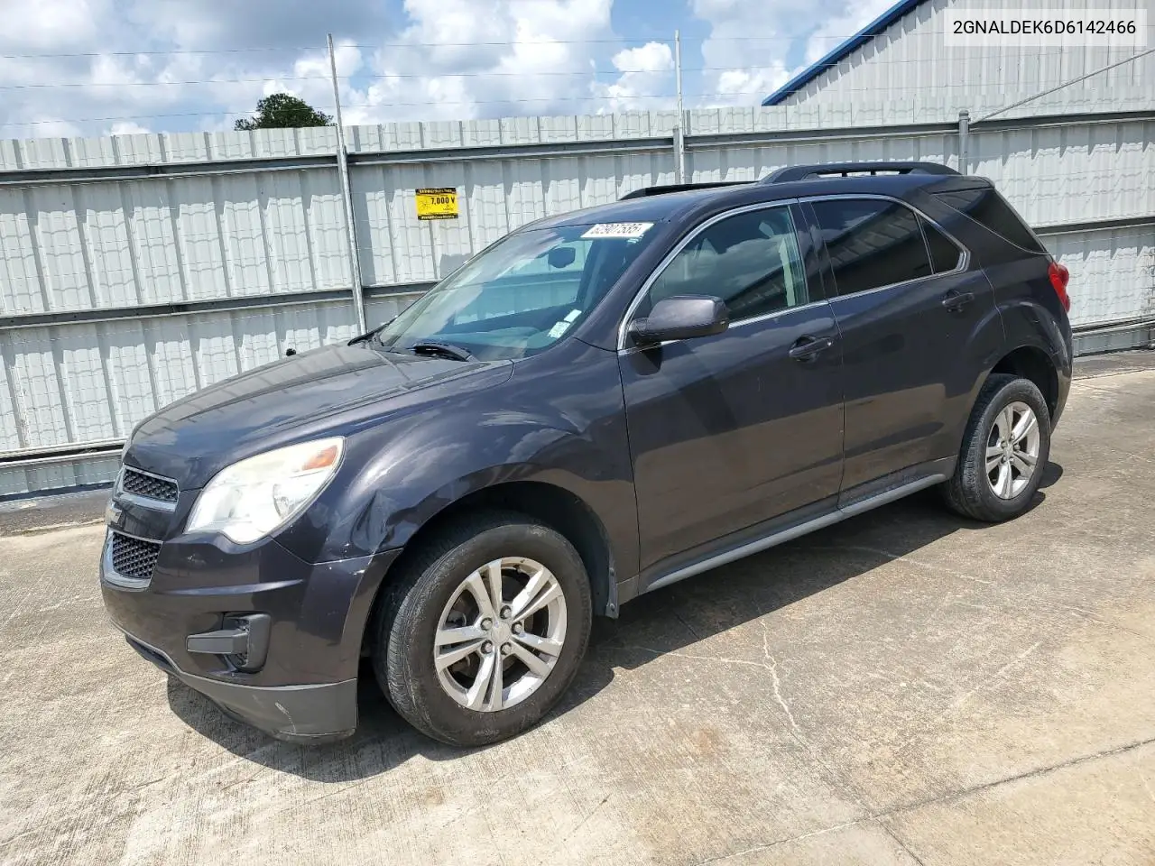 2013 Chevrolet Equinox Lt VIN: 2GNALDEK6D6142466 Lot: 62907585