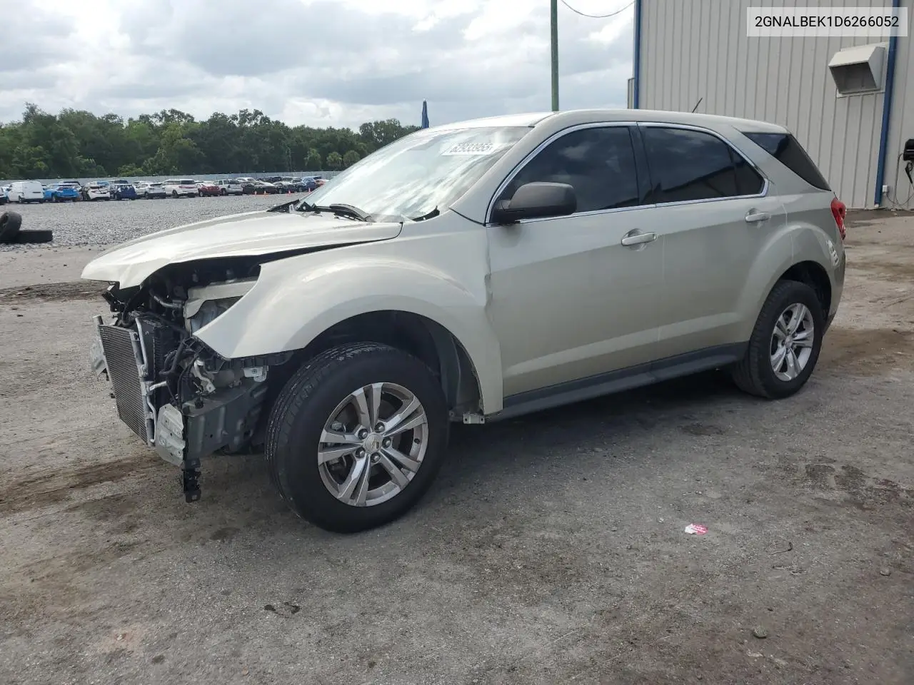 2013 Chevrolet Equinox Ls VIN: 2GNALBEK1D6266052 Lot: 62933955