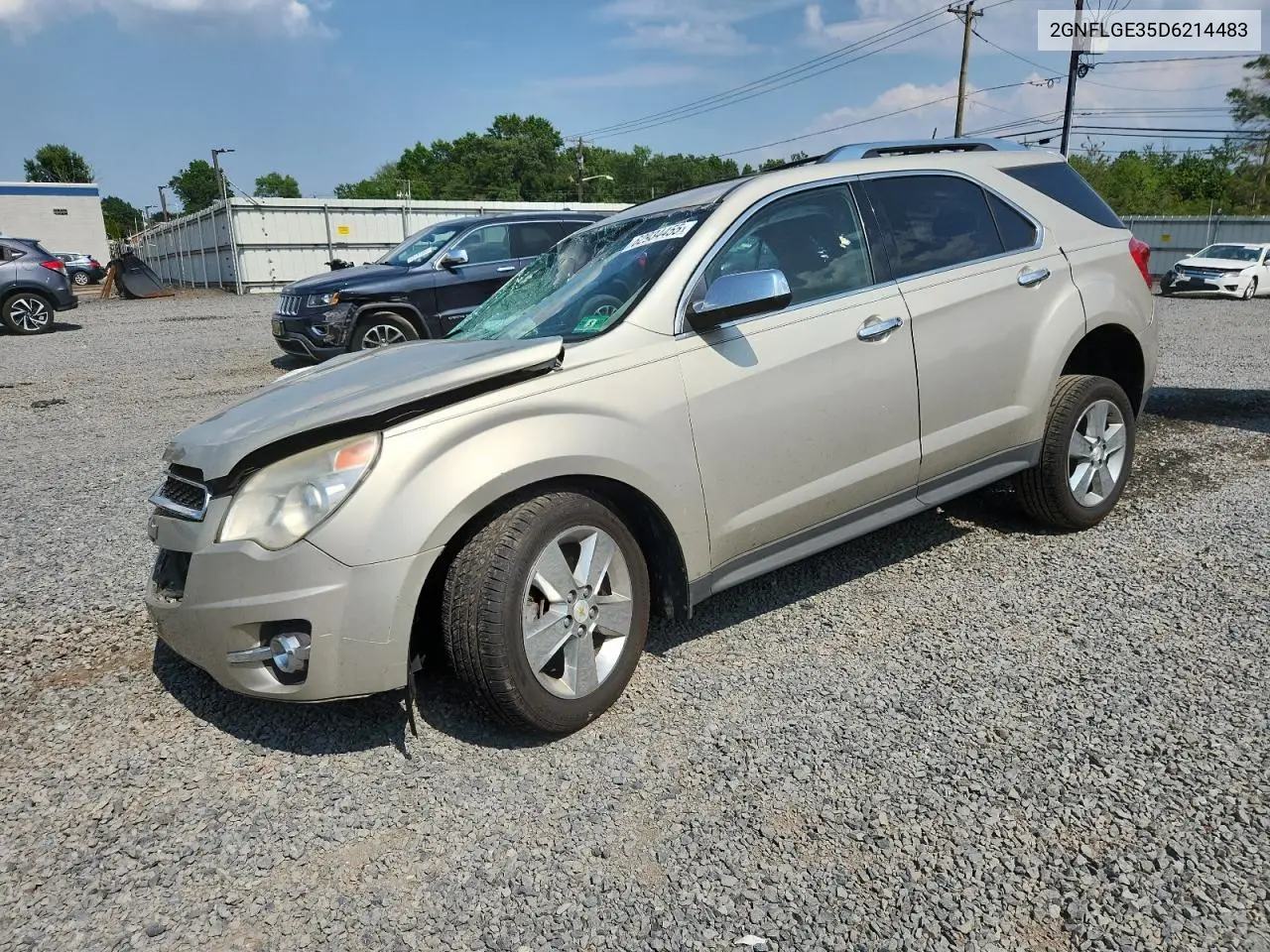 2013 Chevrolet Equinox Ltz VIN: 2GNFLGE35D6214483 Lot: 62934455