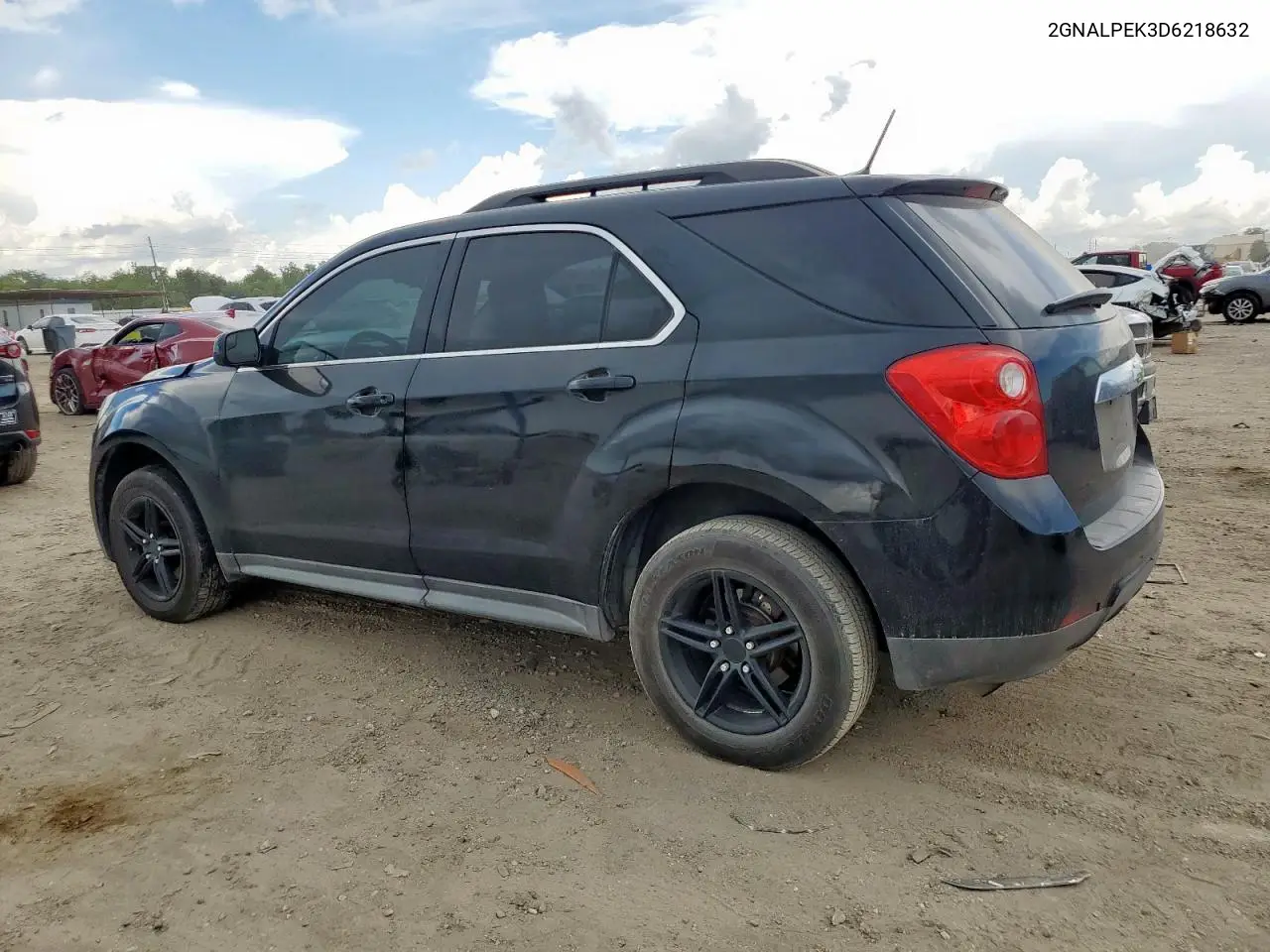 2013 Chevrolet Equinox Lt VIN: 2GNALPEK3D6218632 Lot: 62944225