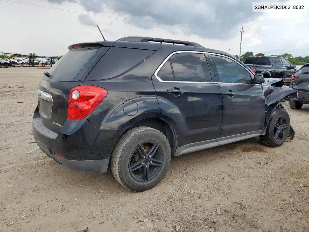 2013 Chevrolet Equinox Lt VIN: 2GNALPEK3D6218632 Lot: 62944225