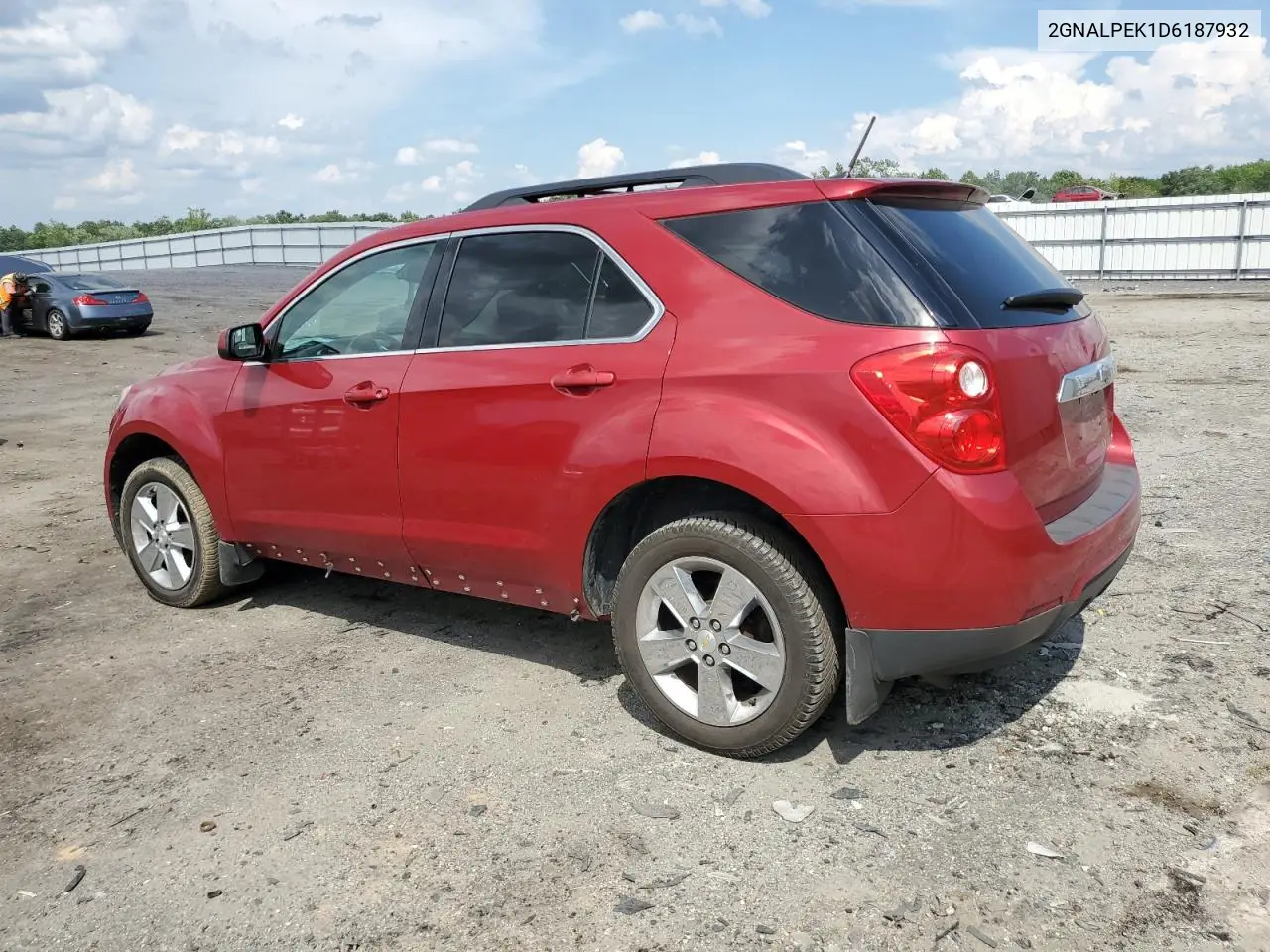 2013 Chevrolet Equinox Lt VIN: 2GNALPEK1D6187932 Lot: 63120765