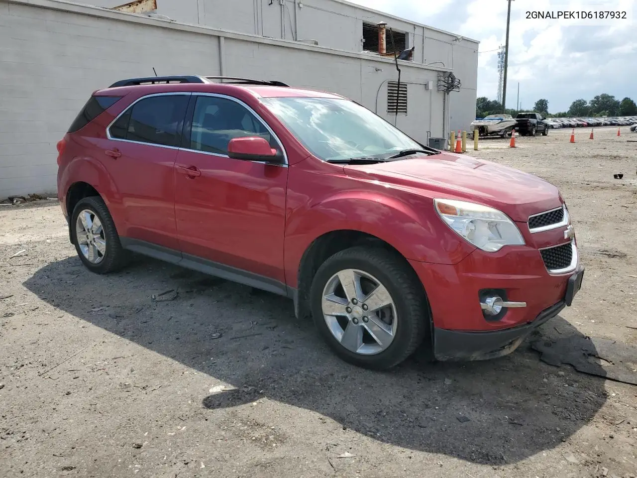 2013 Chevrolet Equinox Lt VIN: 2GNALPEK1D6187932 Lot: 63120765