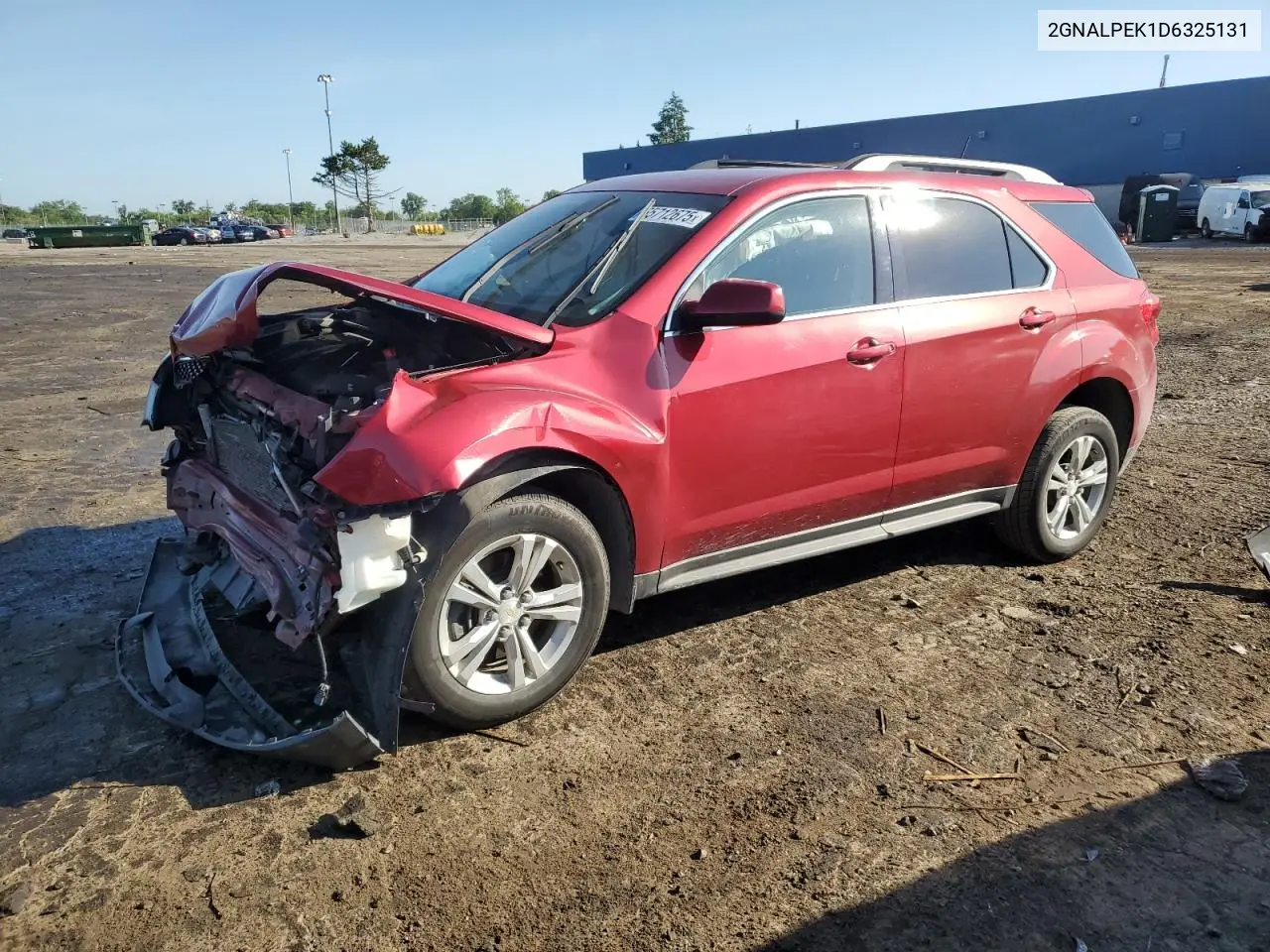 2013 Chevrolet Equinox Lt VIN: 2GNALPEK1D6325131 Lot: 65712675