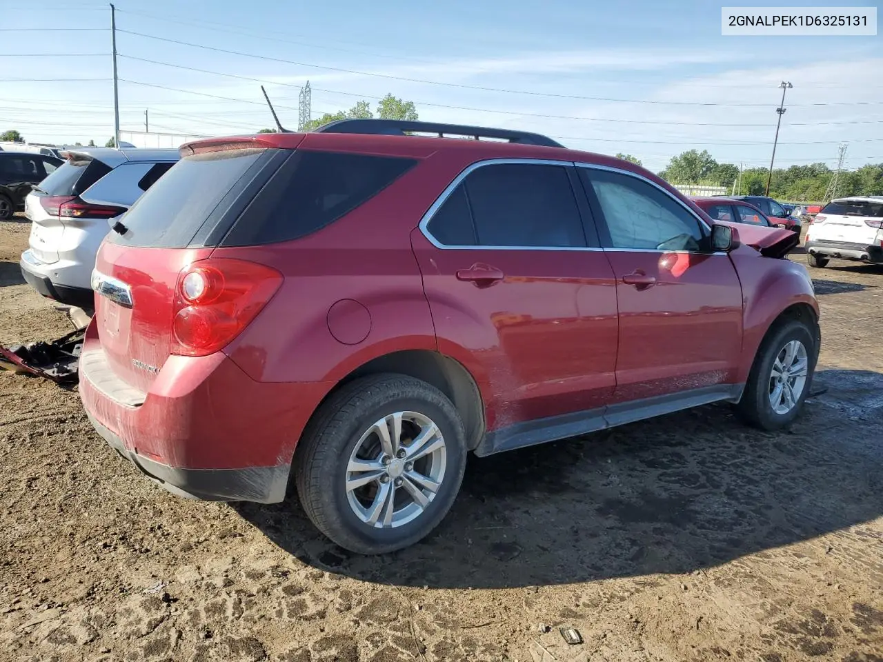 2013 Chevrolet Equinox Lt VIN: 2GNALPEK1D6325131 Lot: 65712675