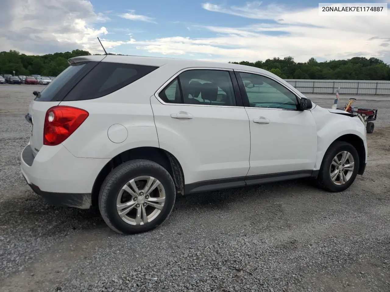2014 Chevrolet Equinox Ls VIN: 2GNALAEK7E1174887 Lot: 56493075