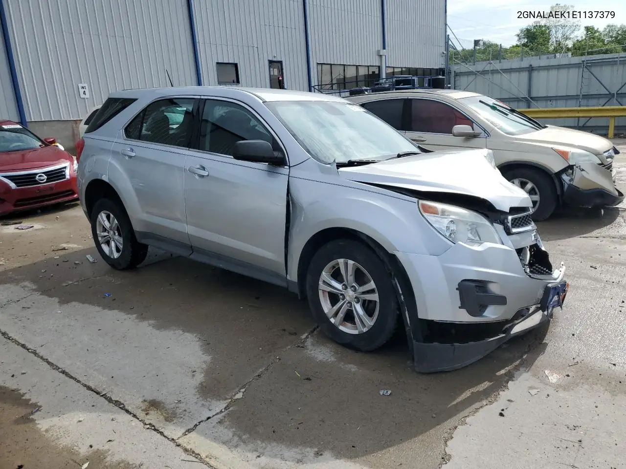 2014 Chevrolet Equinox Ls VIN: 2GNALAEK1E1137379 Lot: 56777045