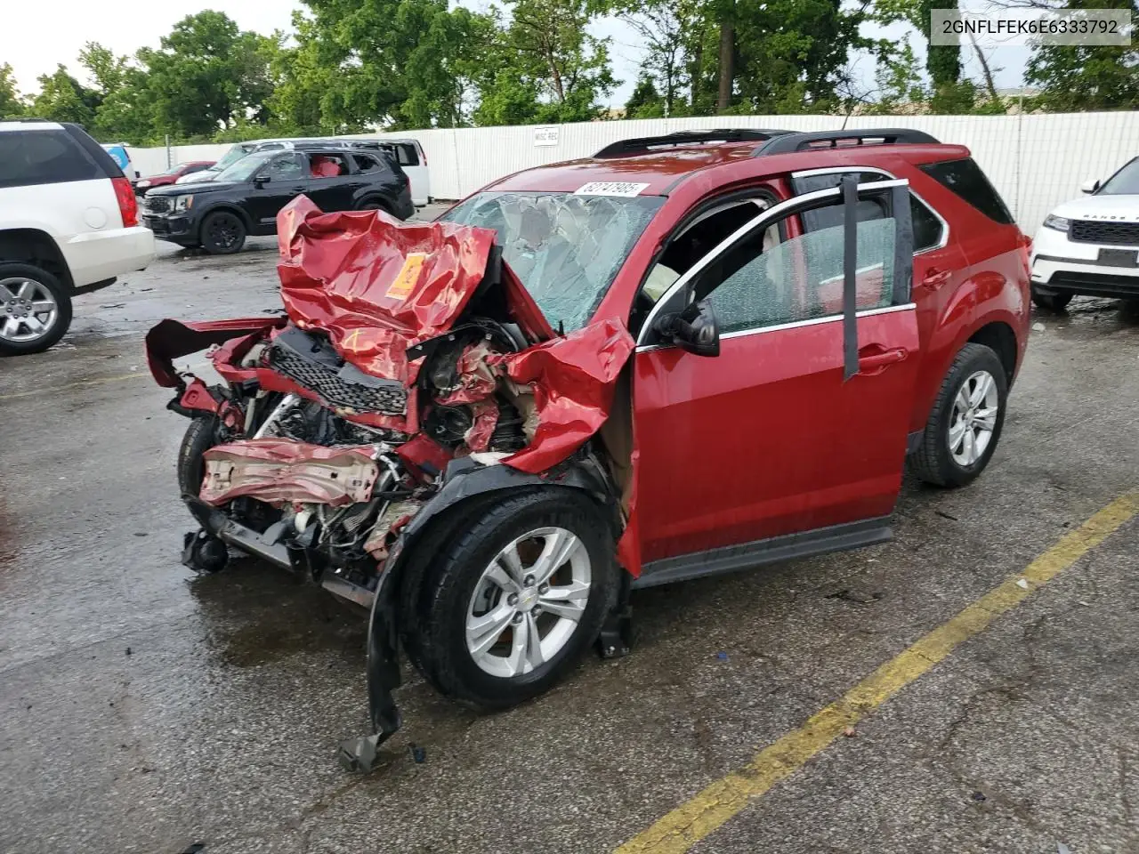 2014 Chevrolet Equinox Lt VIN: 2GNFLFEK6E6333792 Lot: 62747985