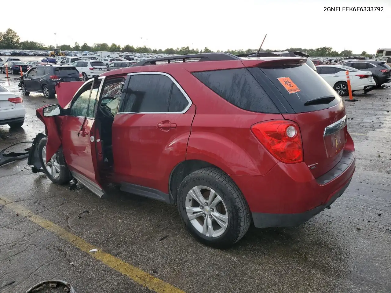 2014 Chevrolet Equinox Lt VIN: 2GNFLFEK6E6333792 Lot: 62747985